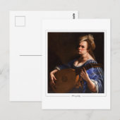 Artemisia Gentileschi #16 - Fijne Kunst Briefkaart (Voorkant / Achterkant)