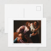 Artemisia Gentileschi #17 - Kunst Briefkaart (Voorkant / Achterkant)