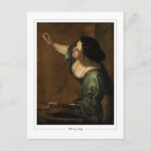Artemisia Gentileschi #18 - Fijne Kunst Briefkaart (Voorkant)