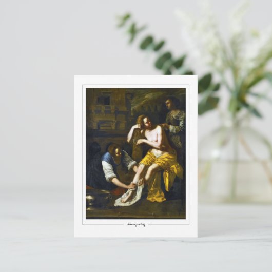 Artemisia Gentileschi #2 - Kunst in orde Briefkaart (Staand voorkant)