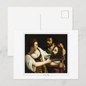 Artemisia Gentileschi #36 - Kunst Briefkaart (Voorkant / Achterkant)