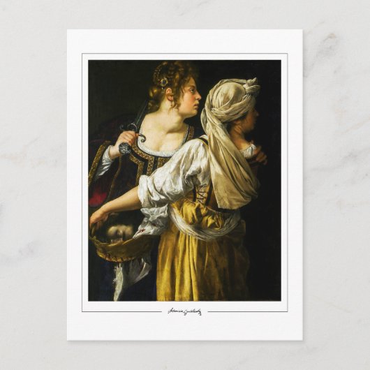 Artemisia Gentileschi #3 - Kunst in orde Briefkaart (Voorkant)