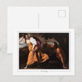 Artemisia Gentileschi #42 - Kunst Briefkaart (Voorkant / Achterkant)