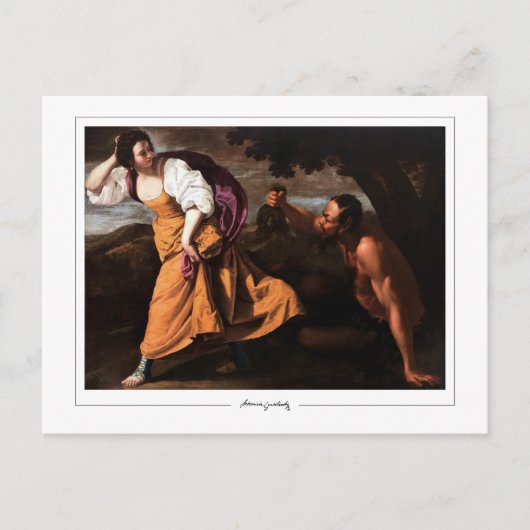 Artemisia Gentileschi #42 - Kunst Briefkaart (Voorkant)