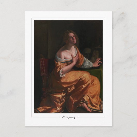 Artemisia Gentileschi #48 - Fijne Kunst Briefkaart (Voorkant)