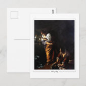 Artemisia Gentileschi #55 - Fijne Kunst Briefkaart (Voorkant / Achterkant)