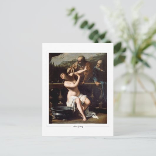Artemisia Gentileschi #72 - Fijne Kunst Briefkaart (Staand voorkant)
