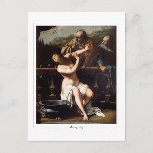 Artemisia Gentileschi #72 - Fijne Kunst Briefkaart (Voorkant)