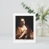 Artemisia Gentileschi #77 - Fijne Kunst Briefkaart (Staand voorkant)