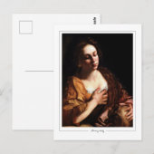 Artemisia Gentileschi #77 - Kunstkunst Briefkaart (Voorkant / Achterkant)