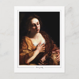 Artemisia Gentileschi #77 - Kunstkunst Briefkaart