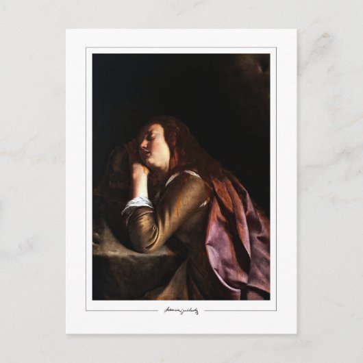 Artemisia Gentileschi #81 - Fijne Kunst Briefkaart (Voorkant)