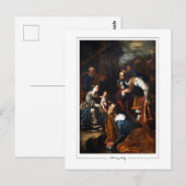 Artemisia Gentileschi #83 - Fijne Kunst Briefkaart (Voorkant / Achterkant)