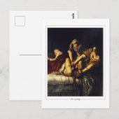Artemisia Gentileschi #84 - Fijne Kunst Briefkaart (Voorkant / Achterkant)
