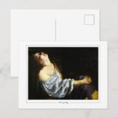 Artemisia Gentileschi #86 - Fijne Kunst Briefkaart (Voorkant / Achterkant)