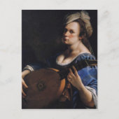 Artemisia Gentileschi Art Briefkaart (Voorkant)