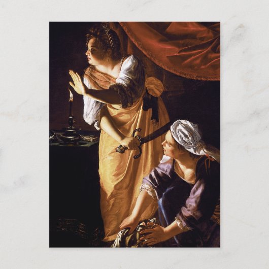 Artemisia Gentileschi Art Briefkaart (Voorkant)