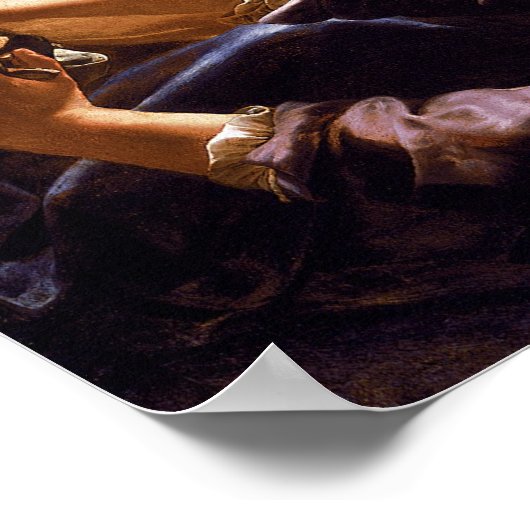 Artemisia Gentileschi Art Poster (Hoek)