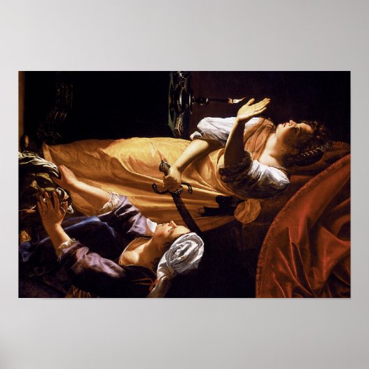 Artemisia Gentileschi Art Poster (Voorkant)