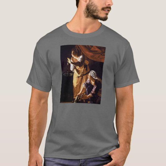 Artemisia Gentileschi Art T-shirt (Voorkant)