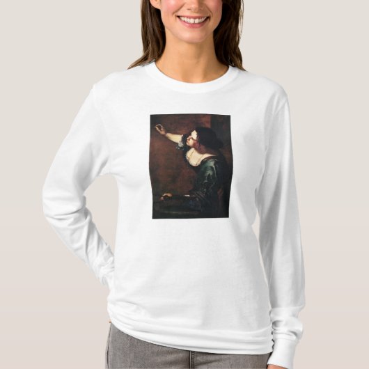 Artemisia Gentileschi Art T-shirt (Voorkant)