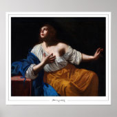 Artemisia Gentileschi Zedign Art Poster #11 (Voorkant)