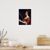 Artemisia Gentileschi Zedign Art Poster #12 (Keuken)