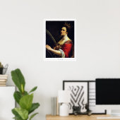 Artemisia Gentileschi Zedign Art Poster #12 (Thuiskantoor)