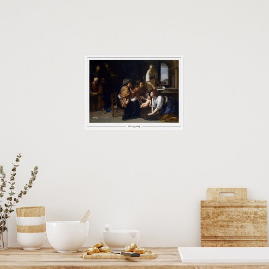 Artemisia Gentileschi Zedign Art Poster #13 (Keuken)
