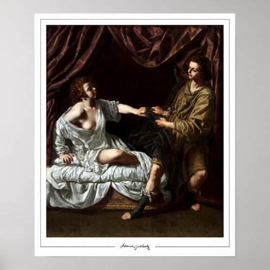 Artemisia Gentileschi Zedign Art Poster #49 (Voorkant)