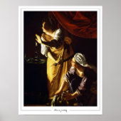 Artemisia Gentileschi Zedign Art Poster #75 (Voorkant)