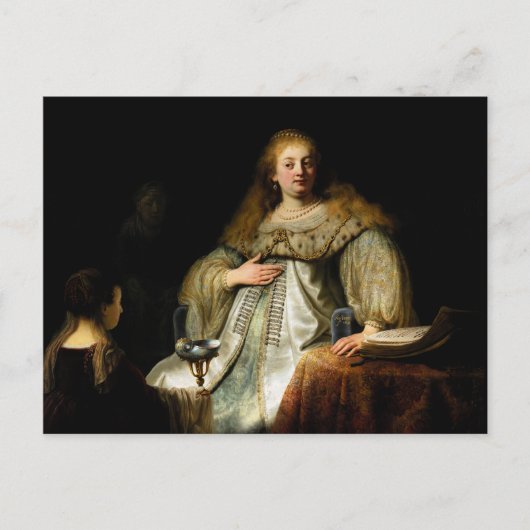 Artemisia van Rembrandt (1634) Briefkaart (Voorkant)