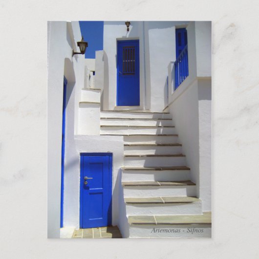 Artemonas - Sifnos Briefkaart (Voorkant)