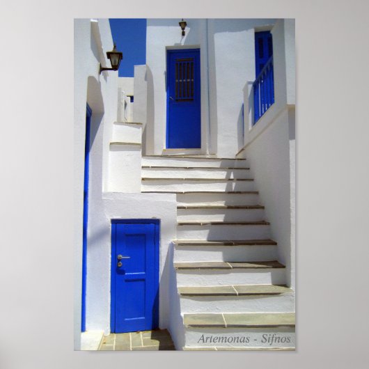Artemonas - Sifnos Poster (Voorkant)