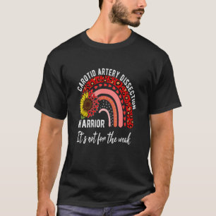 Arteria carotis dissecans bewustzijn t-shirt