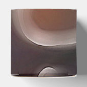 Arterieel Motief: Abstract Zwart, Wit & Rood Bedankdoosjes (Bovenkant)