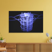 Arteriën rond een deel van de wervelkolom canvas afdruk (Insitu (Woonkamer))