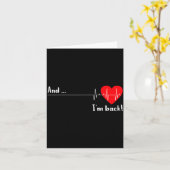 Artery Open, Heart Diseases Surgery Heartbeat  Kaart (Gele Bloem)