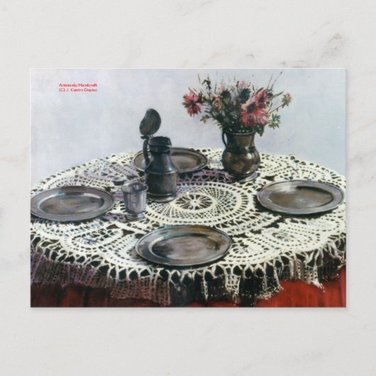 Artesanía/Handcraft Briefkaart (Voorkant)