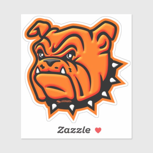 Artesia "Big Bulldog" 3D Vinyl Sticker (Vel)