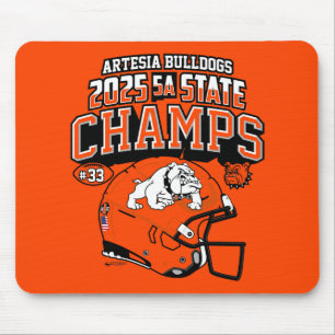 Artesia Bulldogs 2025 staat kampioen muismat