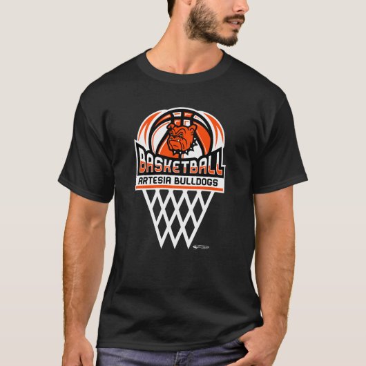 Artesia Bulldogs Basketbal T-shirt (Voorkant)