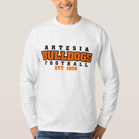 Artesia Bulldogs "Bold" Shirt (Voorkant)