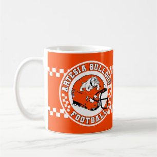 Artesia Bulldogs Football Rondel Koffiemok