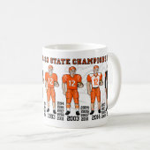 Artesia Bulldogs Football State Champ Uniforms Mug Koffiemok (Voorkant rechts)