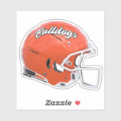 Artesia Bulldogs Helmet Sticker (Vel)