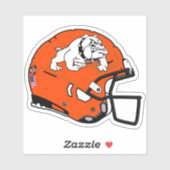 Artesia Bulldogs Helmsticker Sticker (Vel)