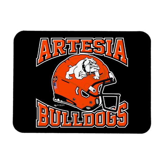 Artesia Bulldogs Heritage Magneet (Horizontaal)
