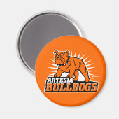 Artesia Bulldogs Magnet (Voorkant / Achterkant)