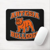 Artesia Bulldogs "Oranje hond" Muismat (Met muis)